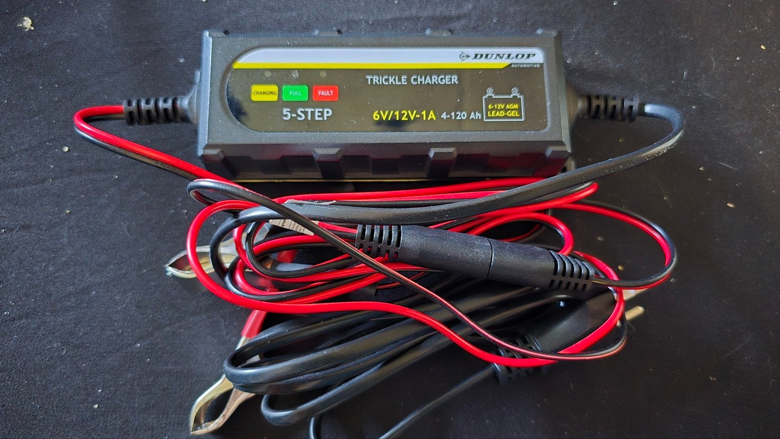 Dunlop Druppellader 6V/12V | Acculader Motor, Auto & Scooter, Ophalen, Nieuw, Universele onderdelen