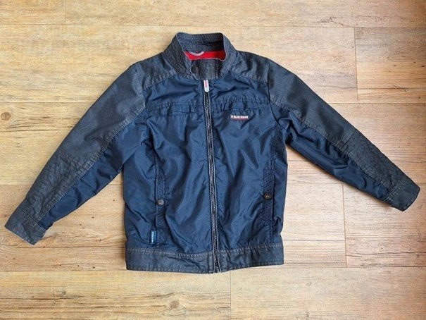 Stoere zomer jas maat 122/128 Blue Ridge ZGAN, Ophalen of Verzenden, Zo goed als nieuw, Blue Ridge, Jongen