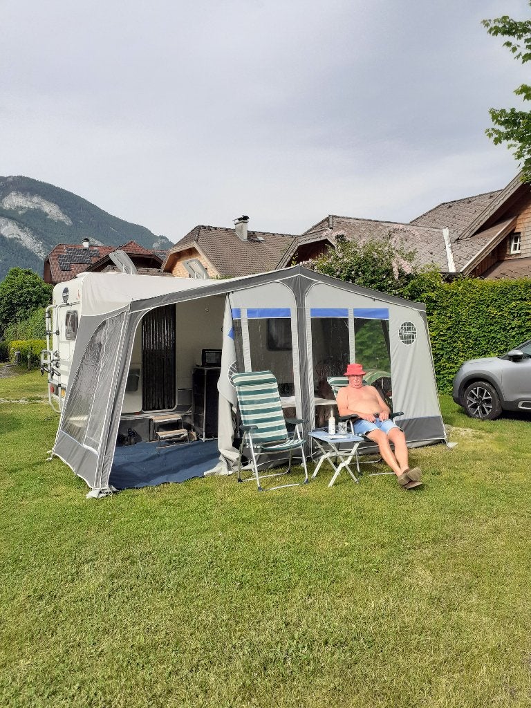 caravan Caravelair, Dwarsbed, Treinzit, Particulier, 4 tot 5 meter