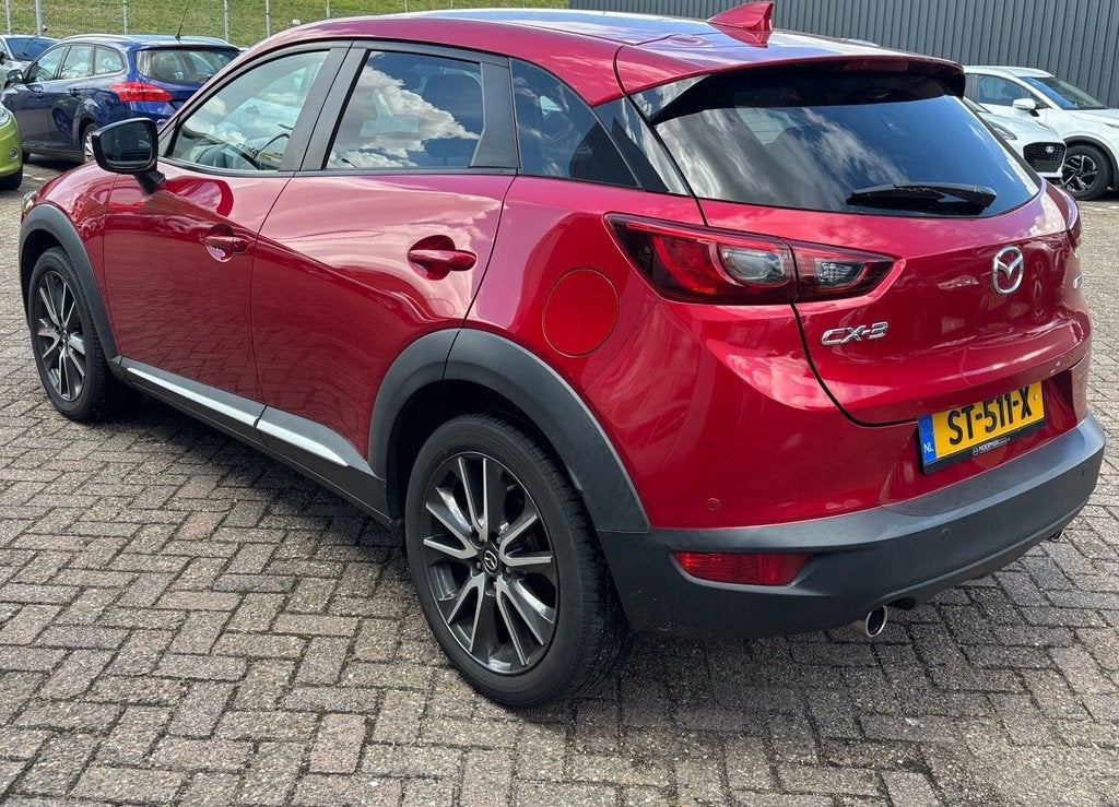 Mazda CX-3 2.0 SkyActiv-G 120 TS+ AUTOMAAT HOGE INSTAP LEDER, 1998 cc, Euro 6, 4 cilinders, Leder