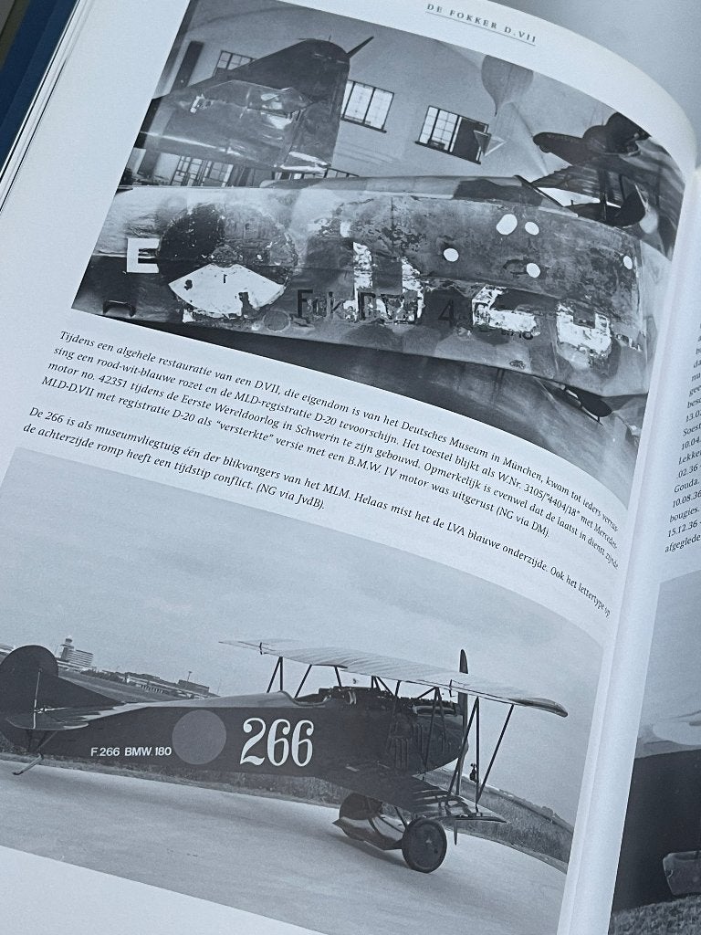 De Fokker D.VII in dienst van de Ned. militaire luchtvaart, Ophalen of Verzenden, Luchtmacht, Nederland, Boek of Tijdschrift