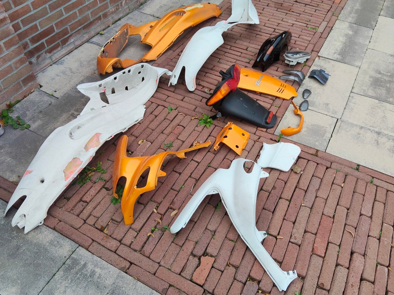 Gilera Runner 180cc onderdelen: kappen, teller, verlichting, Ophalen, Gebruikt, Kap
