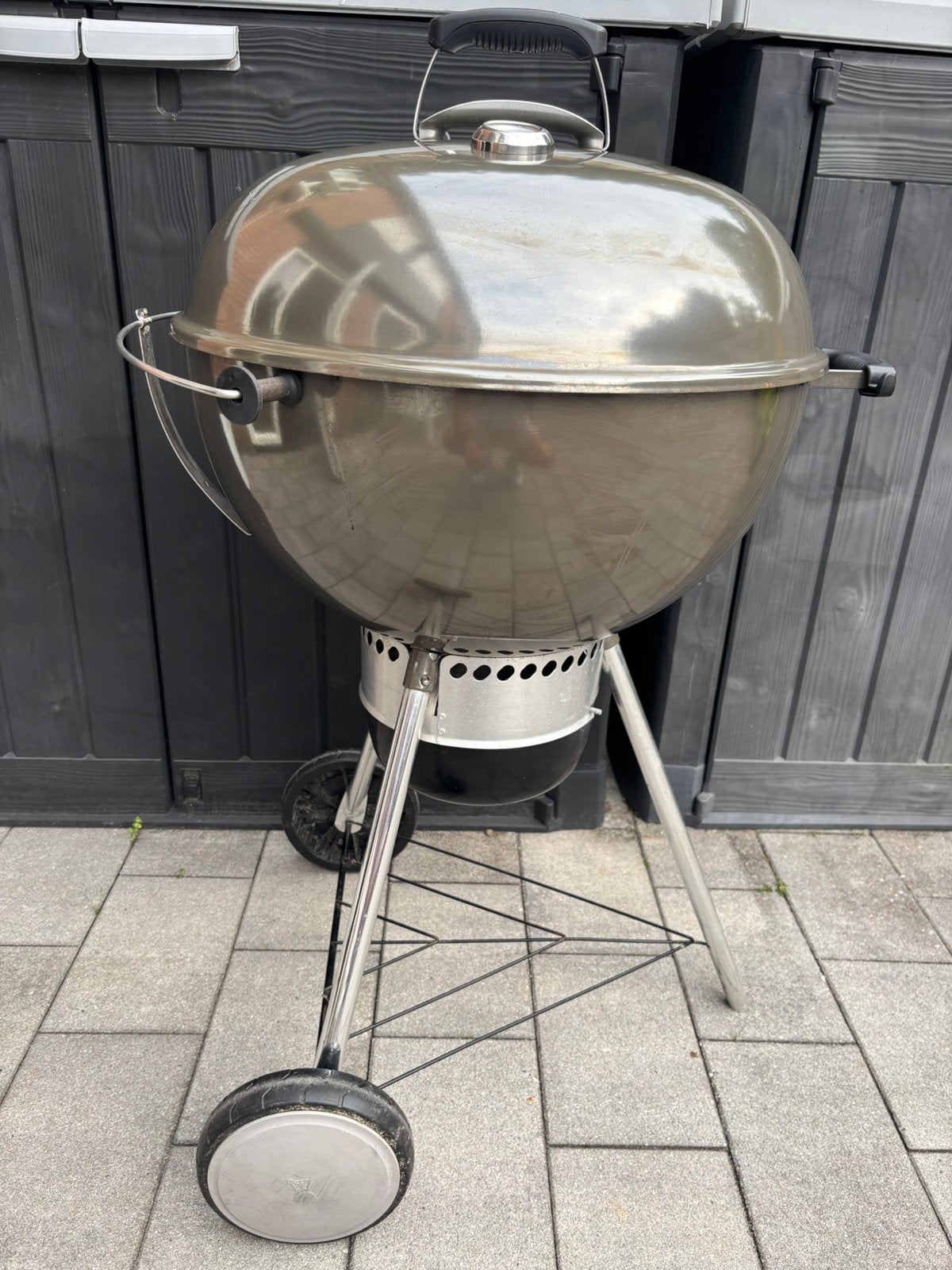 Weber mastertouch 57cm met GBS rooster en accessoires, Tuin en Terras, Ophalen, Zo goed als nieuw