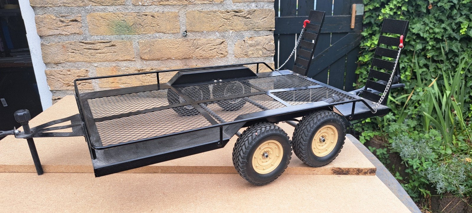 rc crawler trailer 1/10, Hobby en Vrije tijd, Modelbouw | Radiografisch | Auto's, Gebruikt, Auto offroad, Schaal 1:10, Ophalen