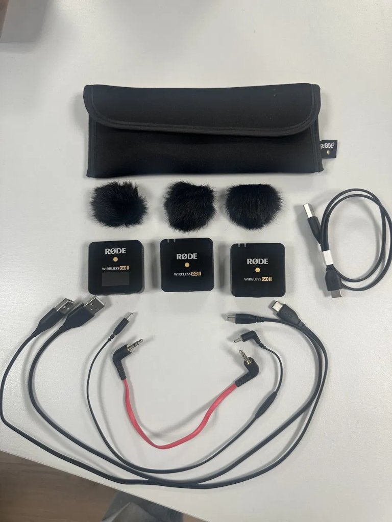 RØDE Wireless GO II, Ophalen of Verzenden, Zo goed als nieuw