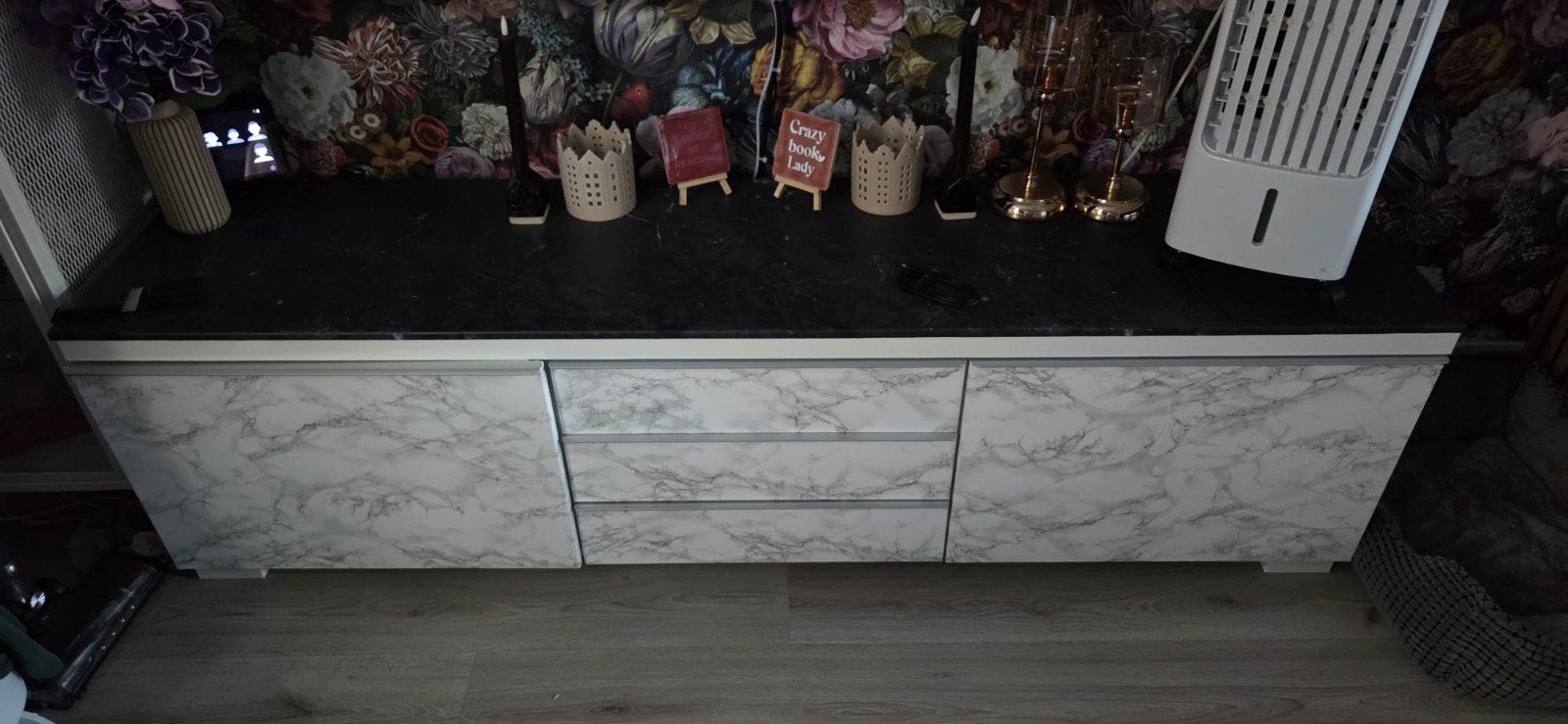 Ikea tv meubel, Ophalen, Gebruikt, 150 tot 200 cm, Minder dan 100 cm