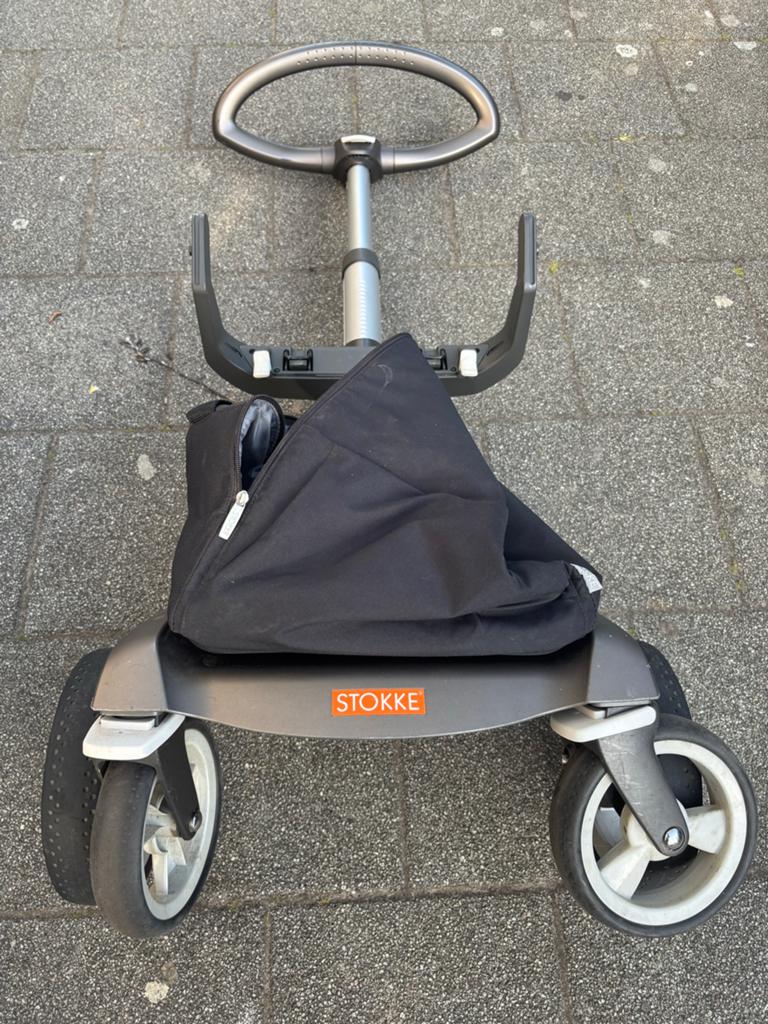Stokke kinderwagen met Maxi-Cosi autostoeltje, Overige merken, Gebruikt, Ophalen of Verzenden, Combiwagen