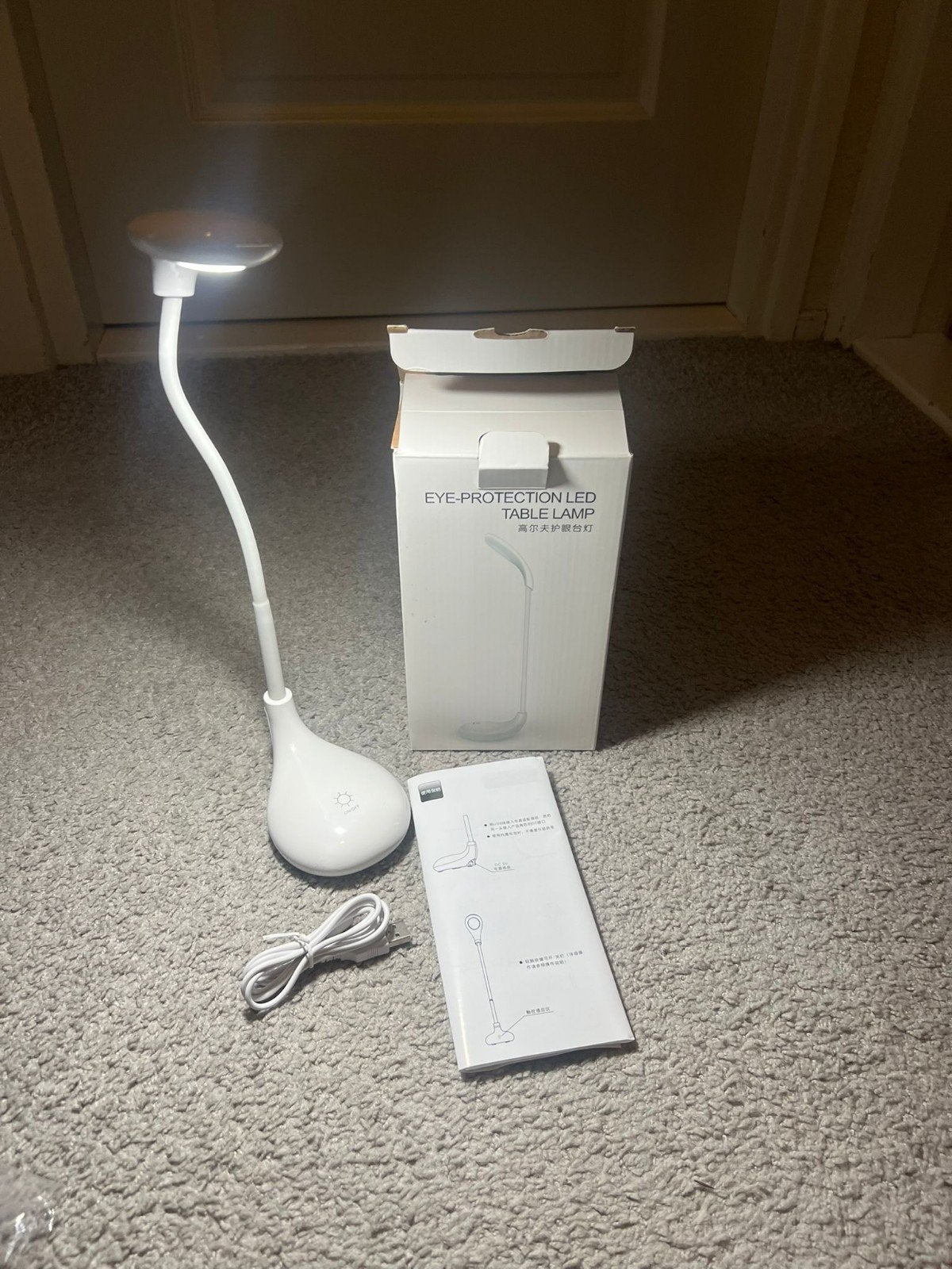 Nieuwe oplaadbare tafel lampen., Ophalen, Nieuw, Minder dan 50 cm
