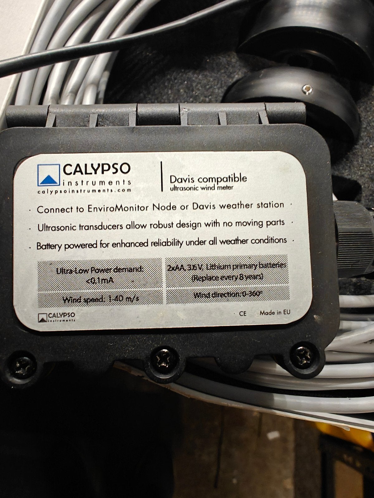 Ultrasone windmeter voor Davis Vantage Pro 2, Ophalen of Verzenden, Zo goed als nieuw