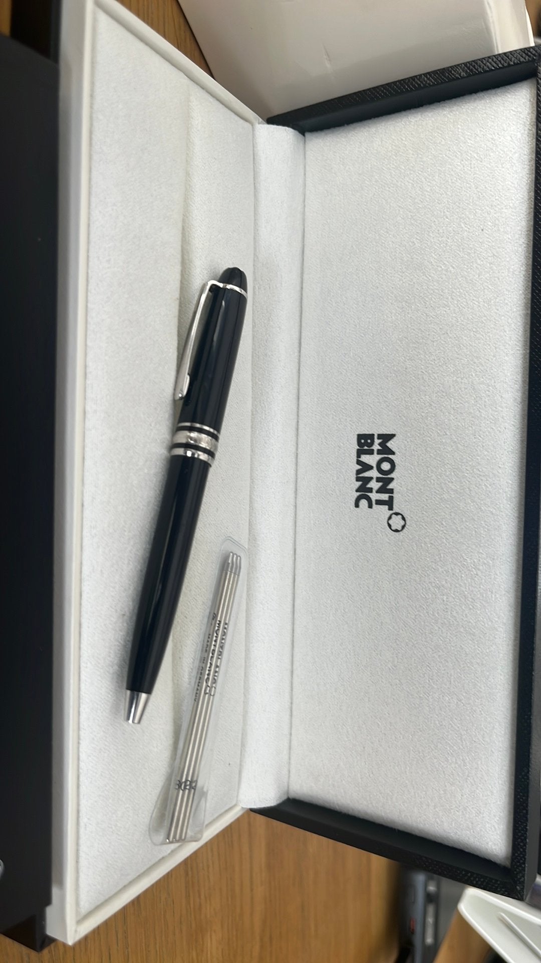 Mont blanc pen, Ophalen of Verzenden, Zo goed als nieuw, Balpen, Overige merken