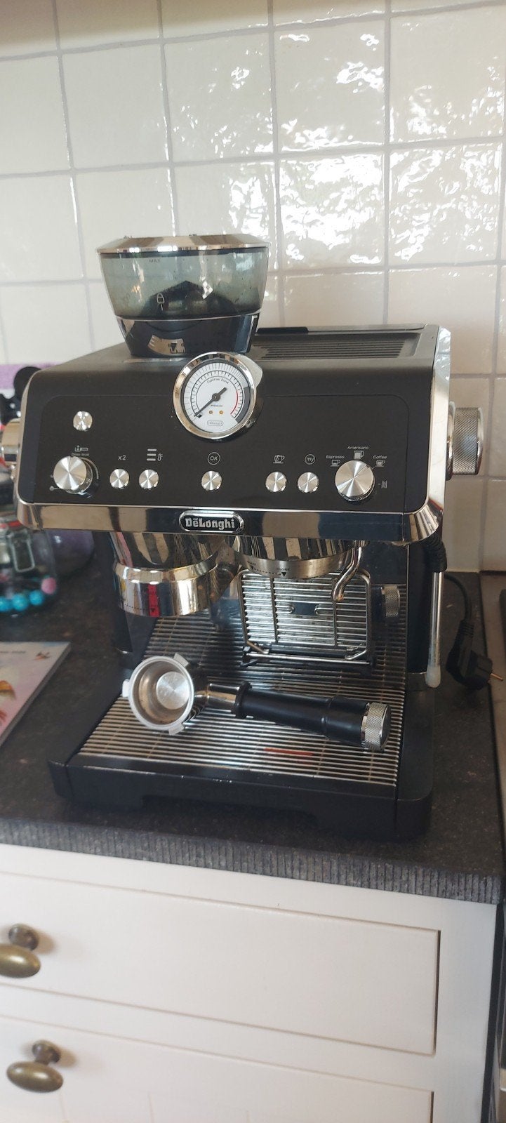 Te koop delonghi la specialista., Ophalen of Verzenden, Koffiemachine