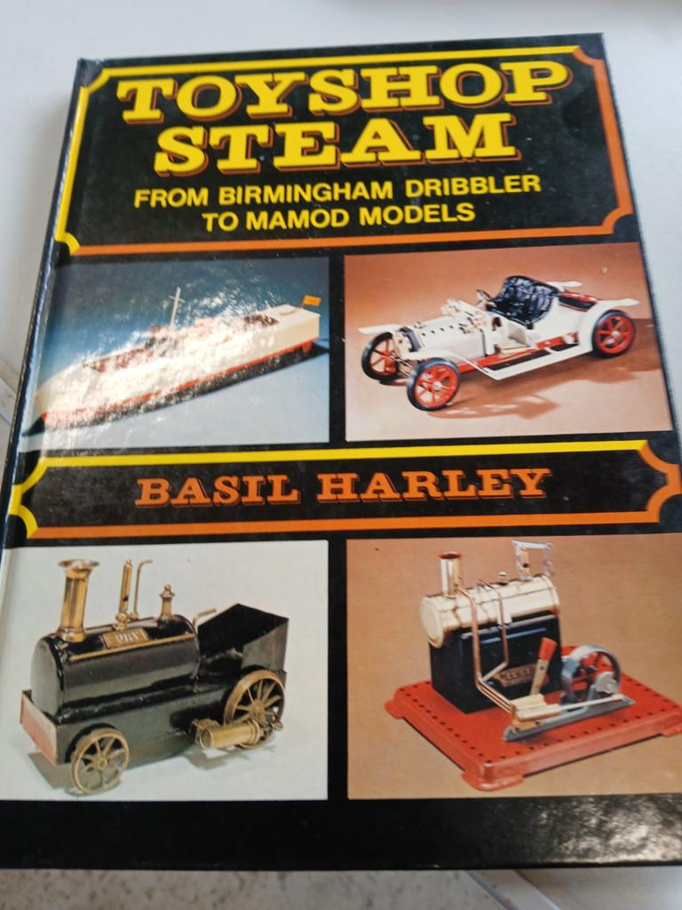 Geschiedenis stoom speelgoed uit Engeland, Ophalen of Verzenden, Zo goed als nieuw, Basil Harley