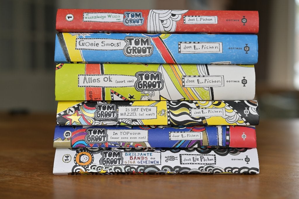 Tom Groot boeken, Ophalen, Zo goed als nieuw, Liz Pichon, Fictie
