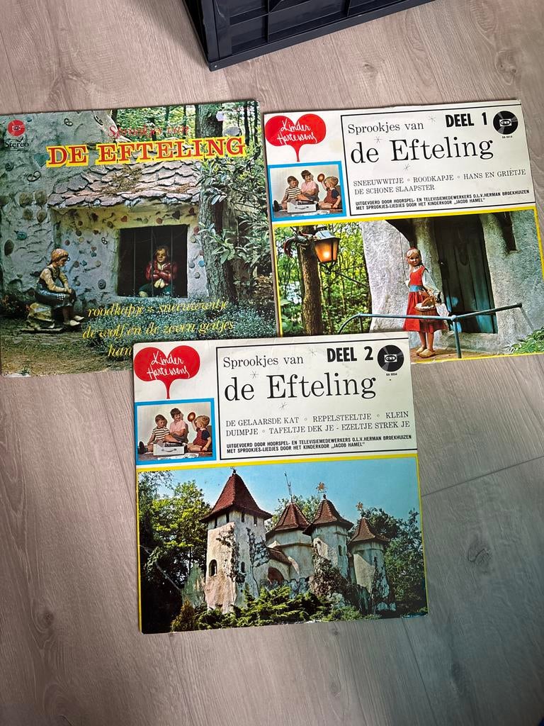 Vinyl Efteling Sprookjes, Gebruikt, Ophalen of Verzenden, Verhaal of Sprookje, 12 inch