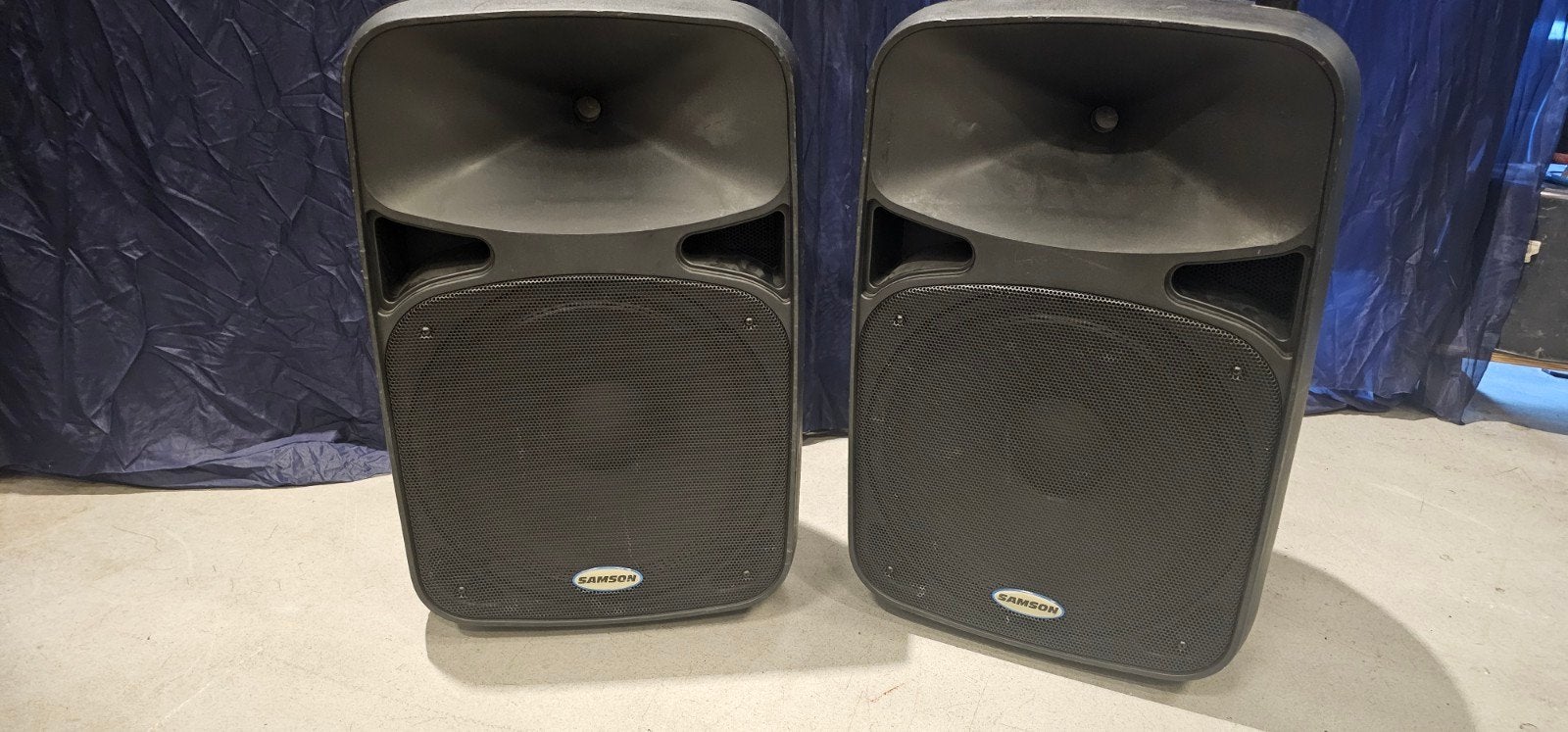2x Samson Auro Passieve Speakers - 400W RMS, Audio, Tv en Foto, Gebruikt, Party speaker, Ophalen, 150 watt of meer