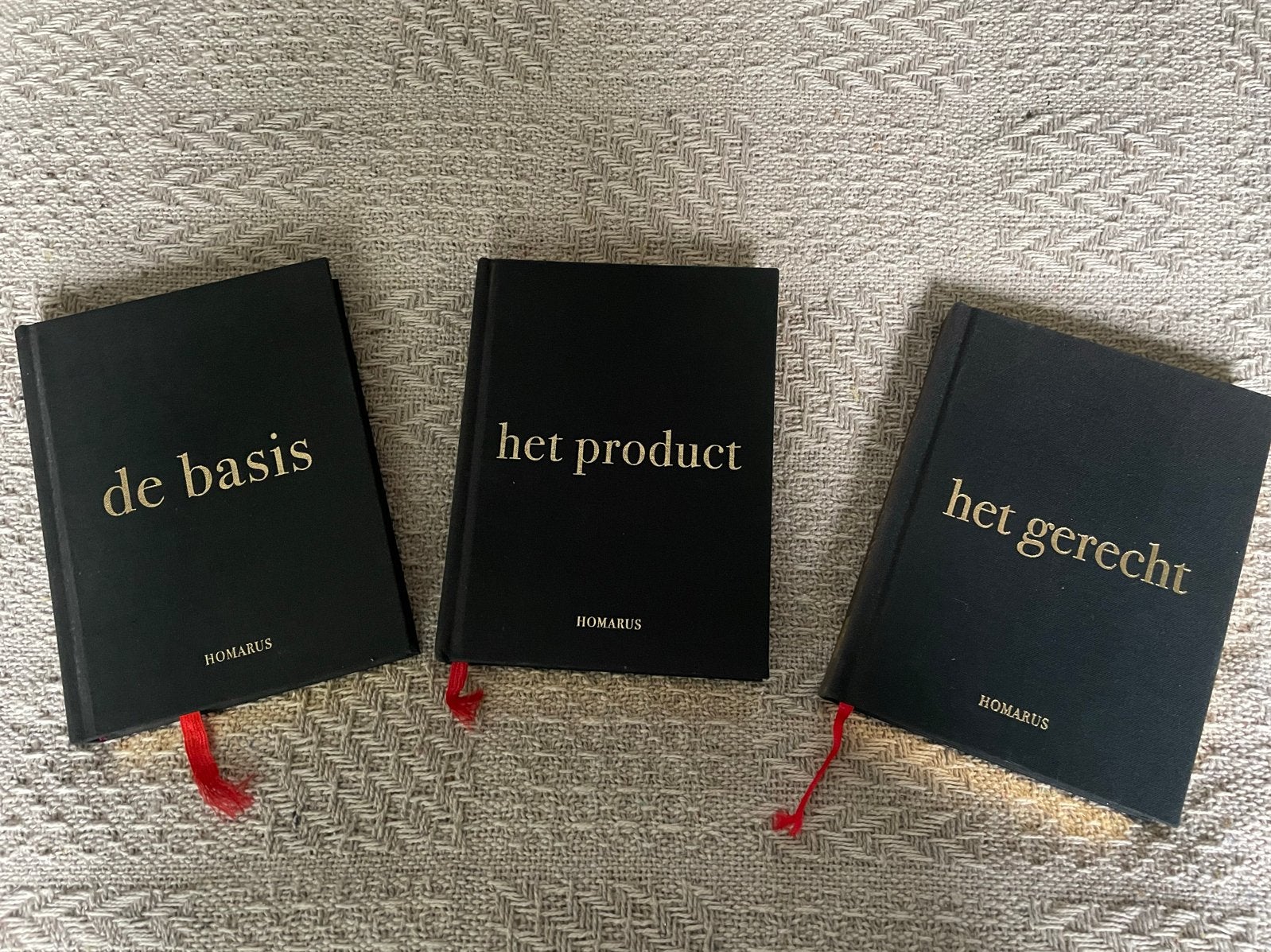 Homarus Kookboeken: De Basis, Het Product, Het Gerecht, Boeken, Ophalen of Verzenden, Zo goed als nieuw, Overige gebieden, Voorgerechten en Soepen