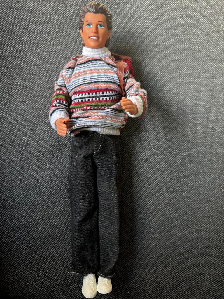 Mattel Barbiepop Ken - uit 1986, Ophalen of Verzenden, Zo goed als nieuw, Barbie