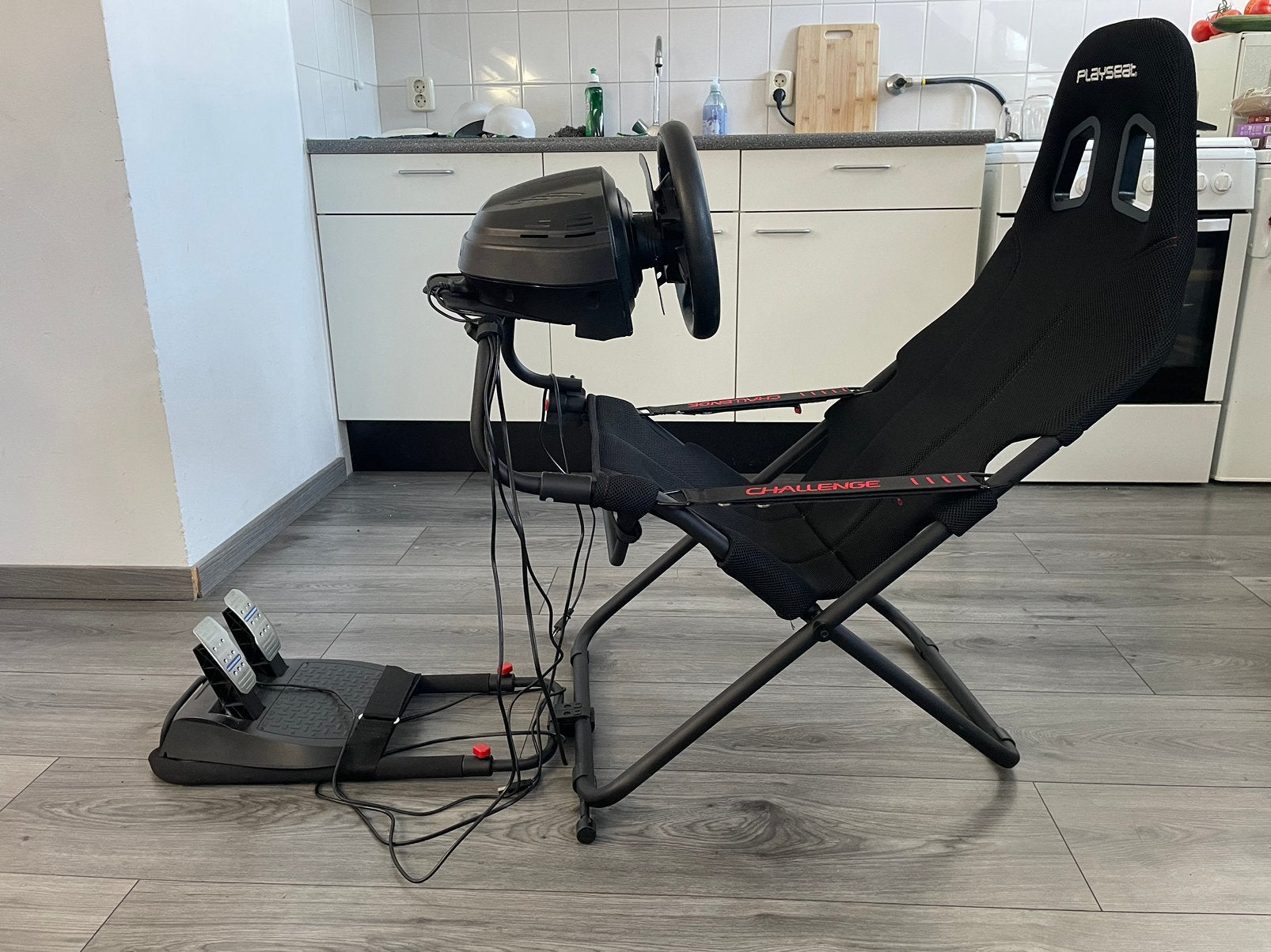 Playseqt challenge &  thrustmaster, Ophalen, Zo goed als nieuw