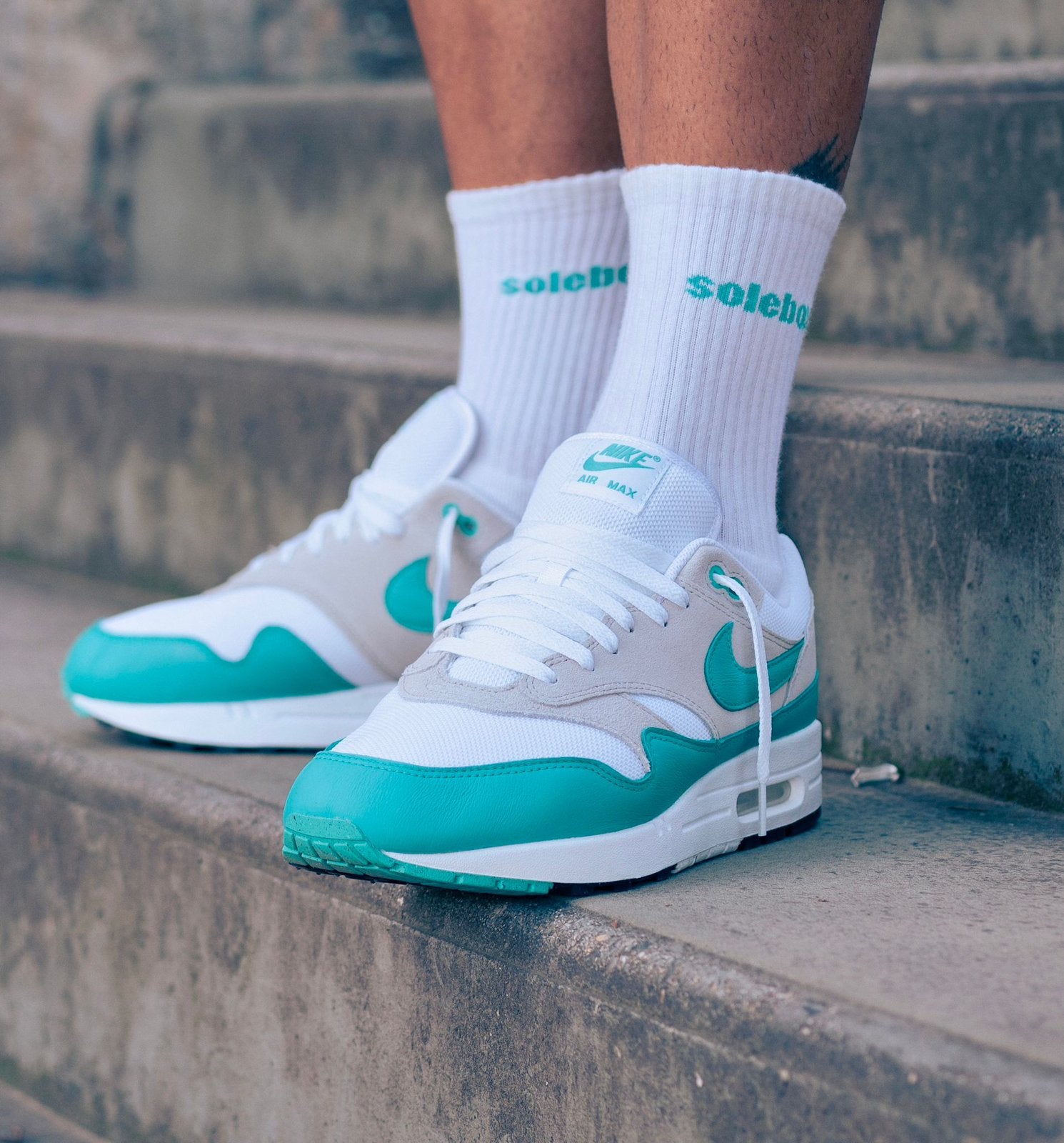 Nike Air Max 1 SC ‘Clear Jade’ - Nieuw - Maat 43, Overige kleuren, Nieuw, Ophalen of Verzenden, Sneakers of Gympen