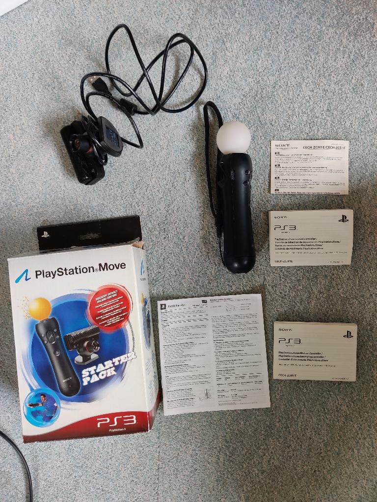 Sony Playstation Move Starterpack - met nieuwe batterij !!, Spelcomputers en Games, Spelcomputers | Sony PlayStation Consoles | Accessoires