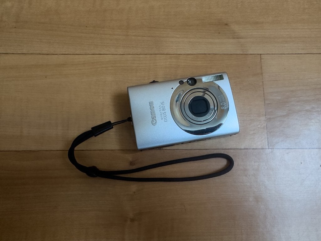Canon IXUS 80 IS digitale camera, 8 megapixels, Gebruikt, Verzenden, Canon