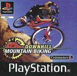 No Fear Downhill Mountain Biking PS1, Avontuur en Actie, Gebruikt, 2 spelers, Ophalen of Verzenden