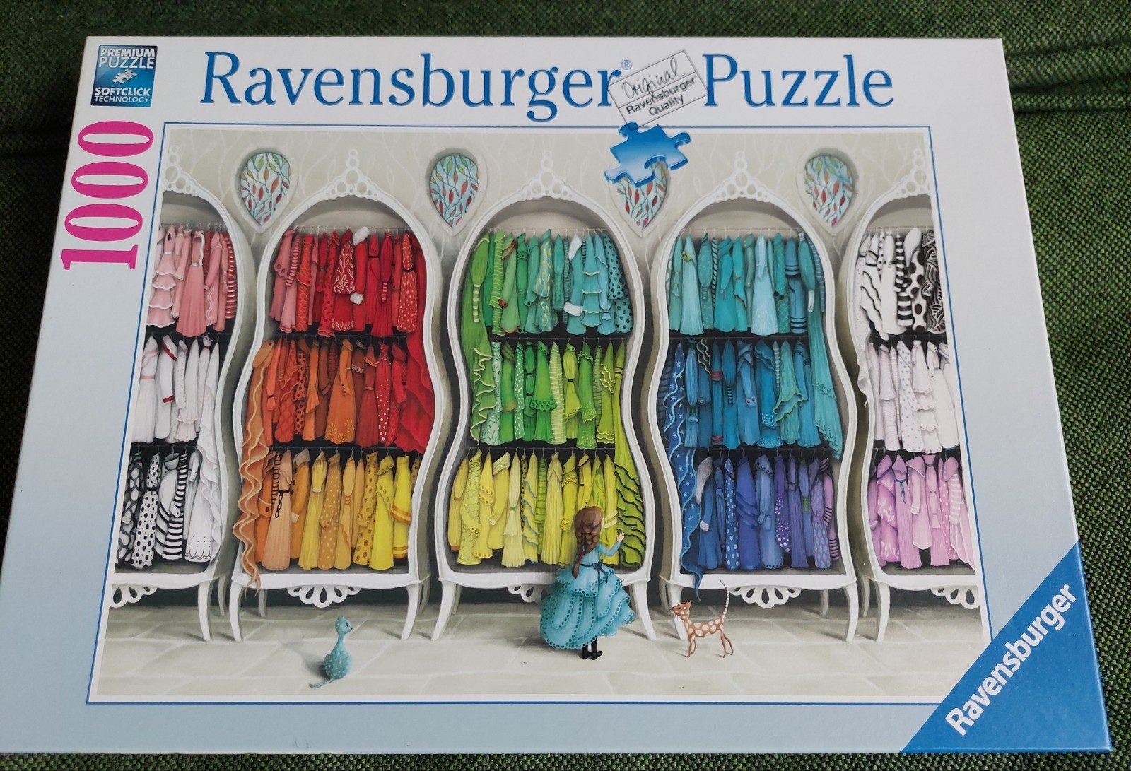 Ravensburger puzzel 1000 stukjes - Kledingkast, Ophalen of Verzenden, 500 t/m 1500 stukjes, Zo goed als nieuw, Legpuzzel