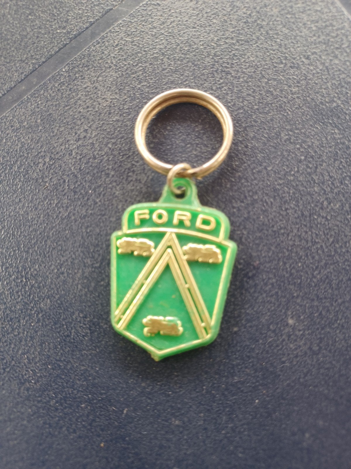 Sleutelhanger Ford (groen), Verzamelen, Ophalen of Verzenden, Gebruikt, Merk