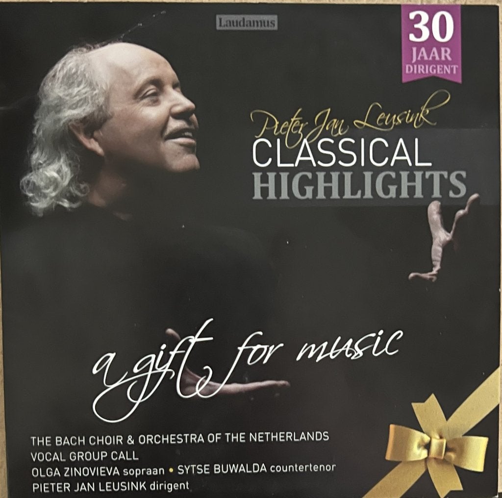 Pieter Jan Leusink - Classical Highlights - A Gift for Music, Gebruikt, Overige componisten, Inclusief doosje, Ophalen of Verzenden