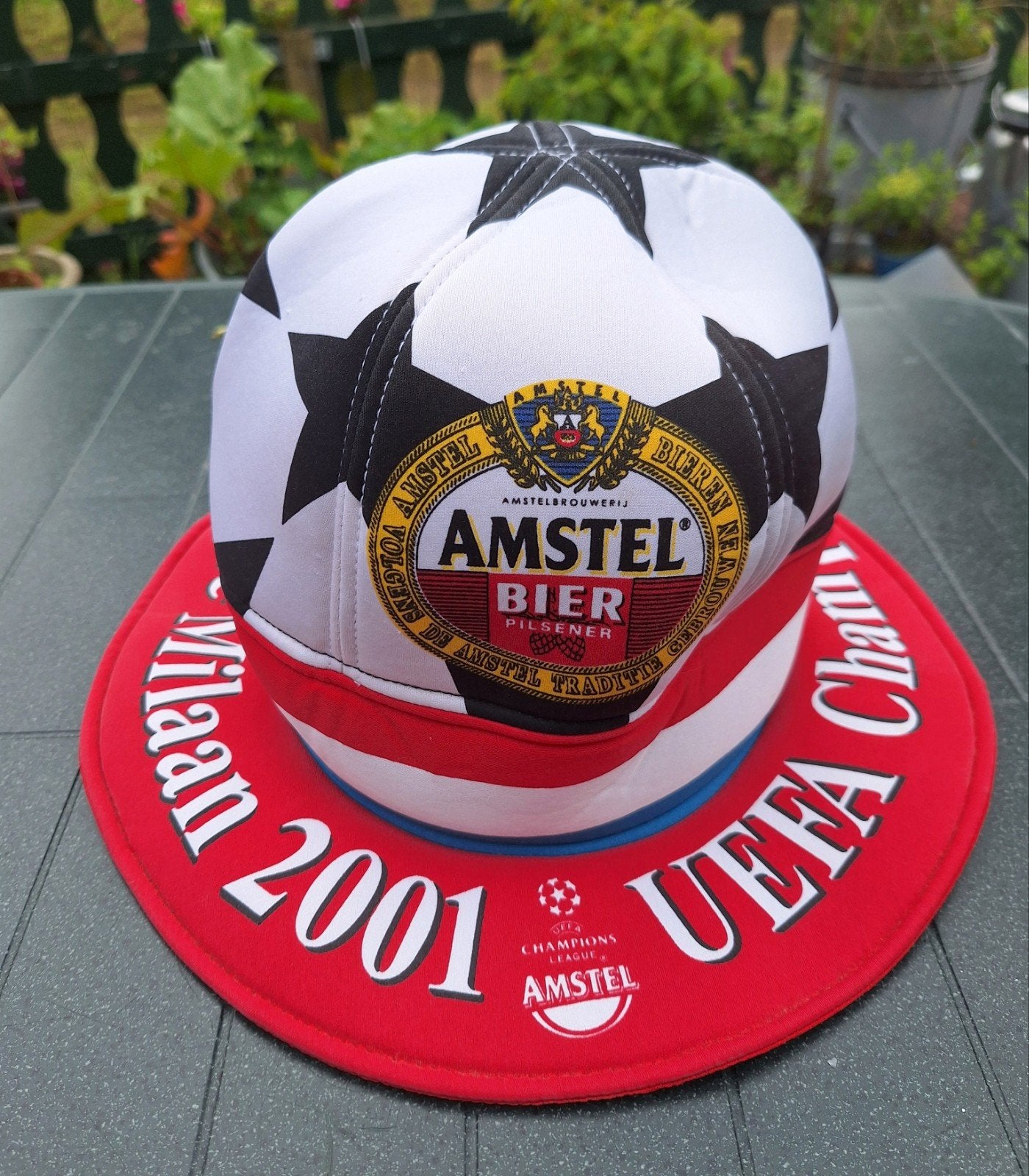 Amstel voetbal hoed, Ophalen of Verzenden, Zo goed als nieuw, Ajax