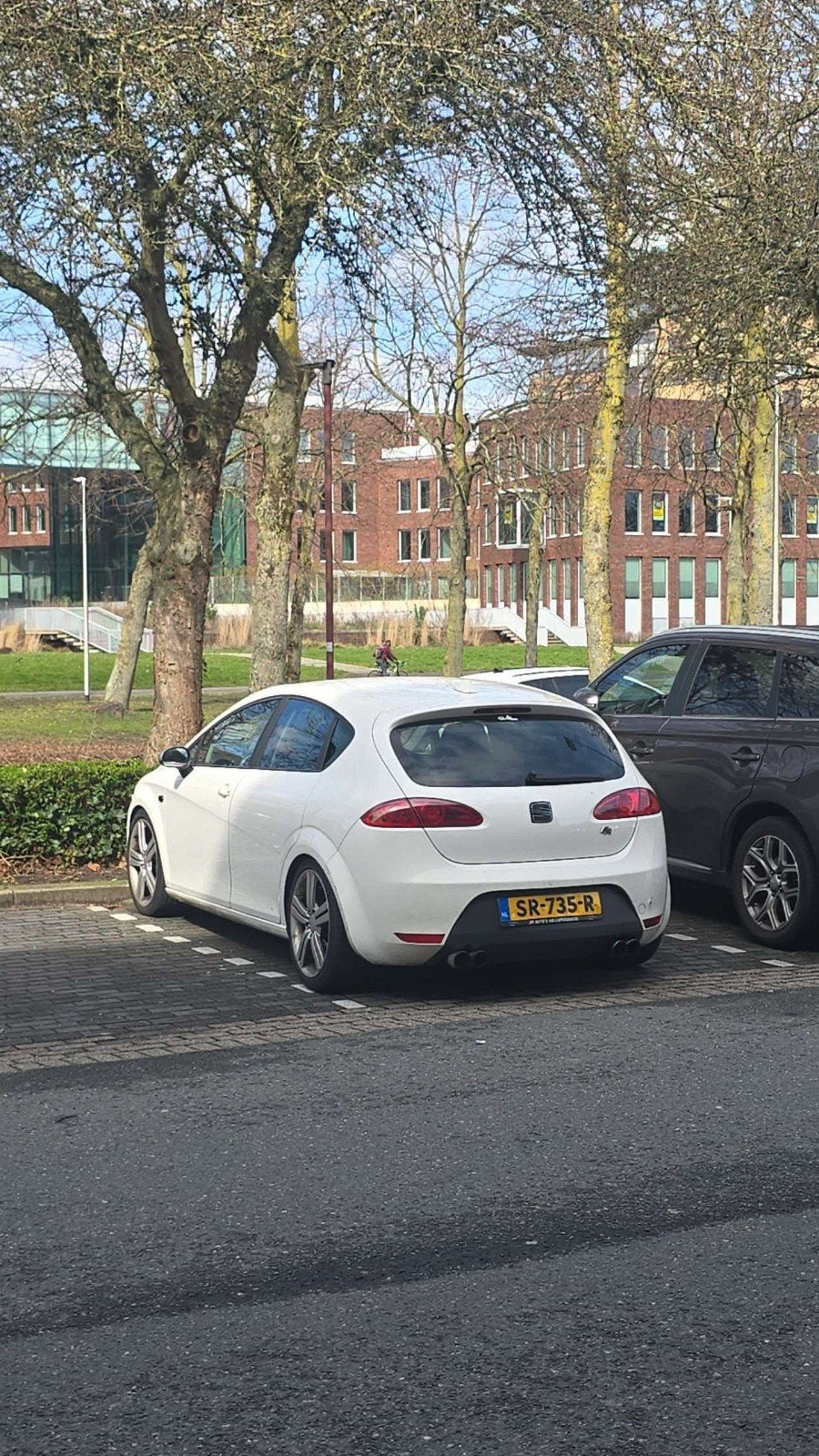 Seat Leon 2.0 Tfsi 16V 147KW FR DSG 2008 Wit, 4 cilinders, 1984 cc, Leon, Wit