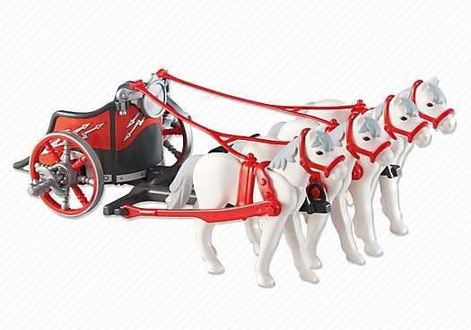 6496 Romeins vierspan, Kinderen en Baby's, Speelgoed | Playmobil, Ophalen of Verzenden, Nieuw, Complete set