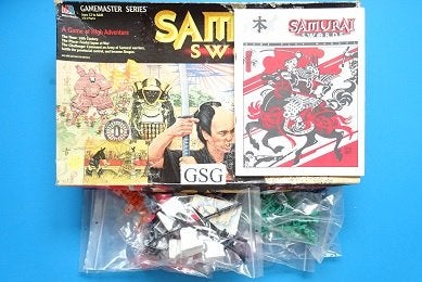 Samurai swords (Shogun) nr. 4720-04, Hobby en Vrije tijd, Gezelschapsspellen | Bordspellen, Ophalen, Gebruikt