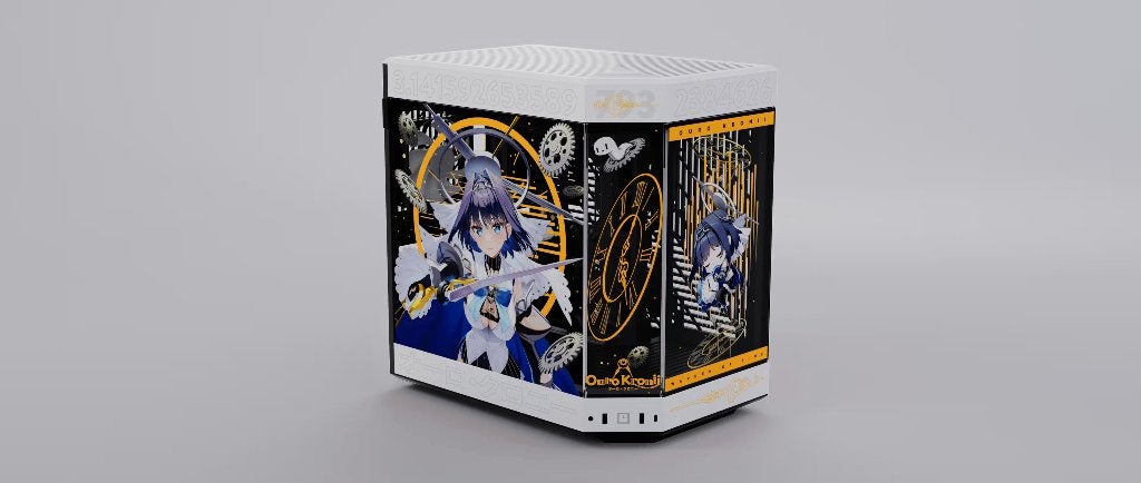 Foto 5 van Limited edition Hololive Ouro Kronii HYTE Y60 PC Case