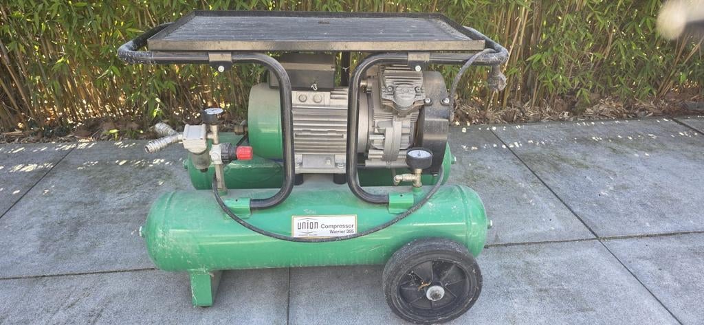 Union Compressor Warrior 350 - Mobiele Compress, Doe-het-zelf en Verbouw, Compressors, Ophalen