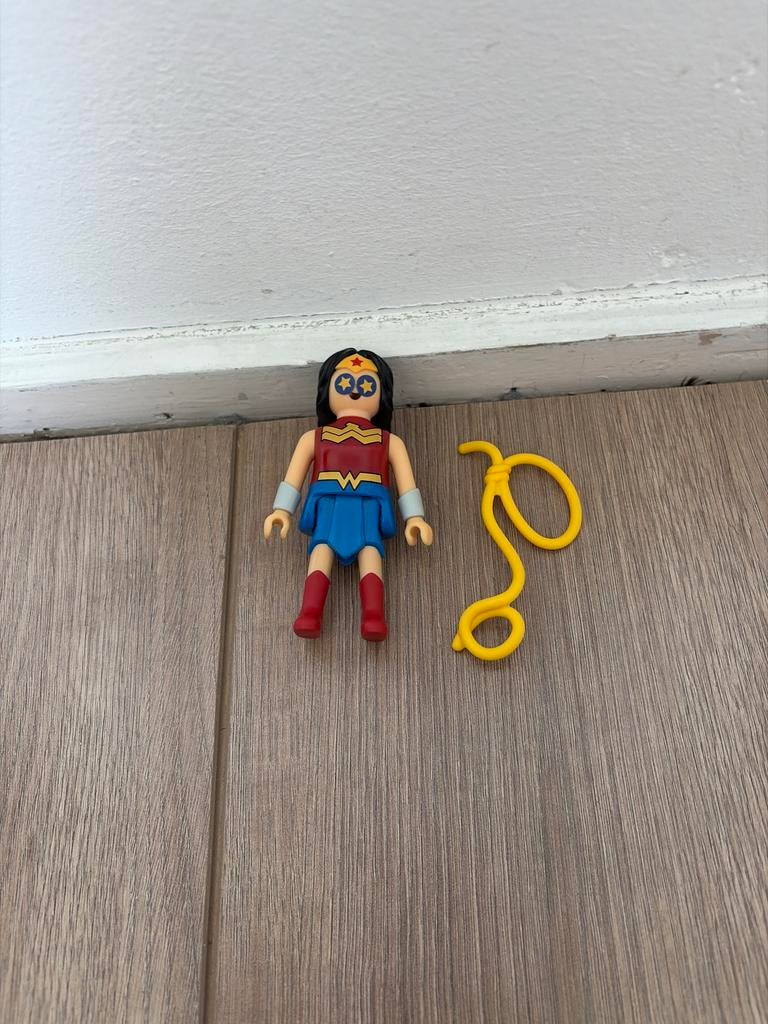Playmobil Wonder Woman met lasso, Ophalen of Verzenden, Zo goed als nieuw, Los playmobil