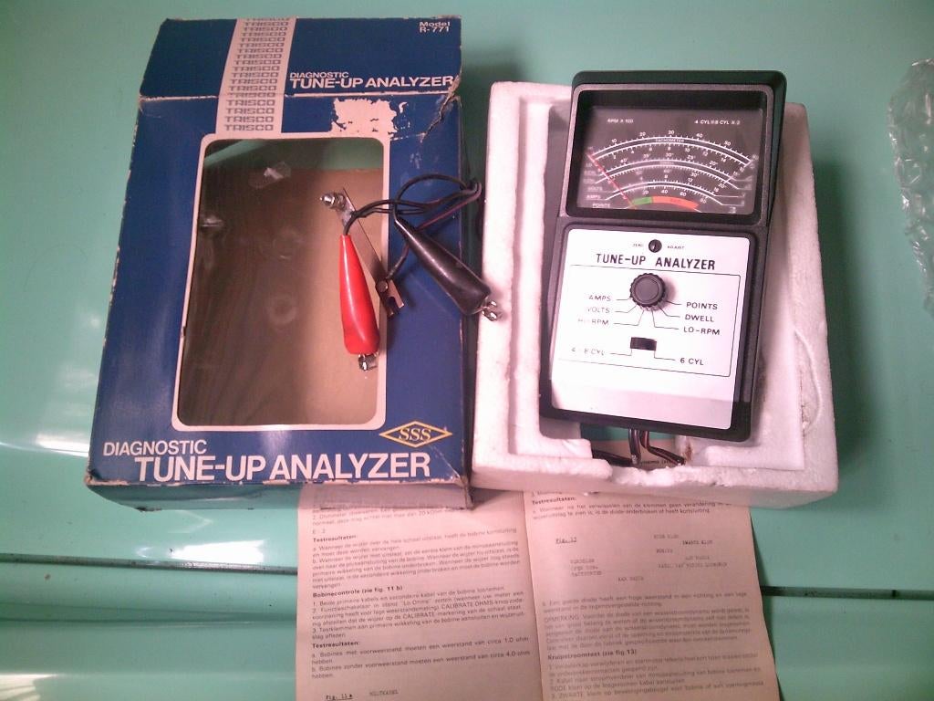 motortester auto testkast tune up, Ophalen of Verzenden
