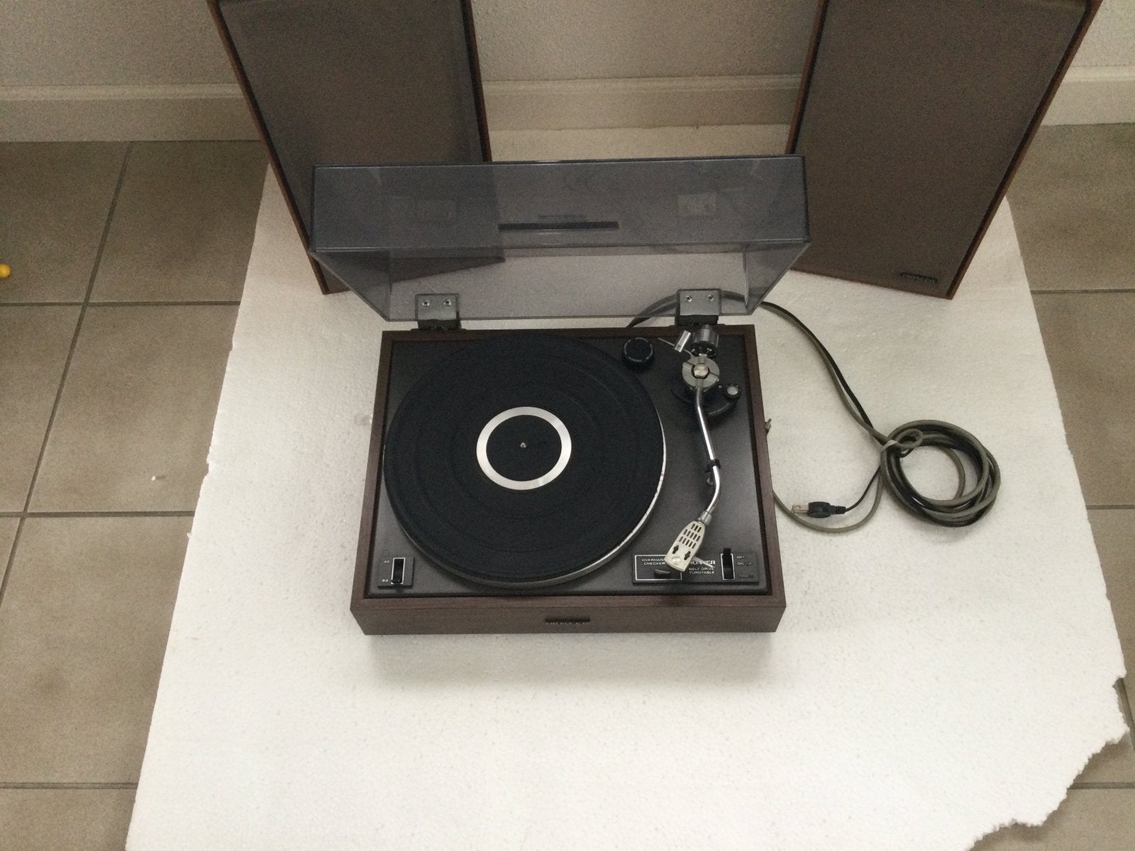 Vintage Pioneer platenspeler PL-120 +speakers., Audio, Tv en Foto, Platenspelers, Ophalen of Verzenden, Gebruikt, Pioneer