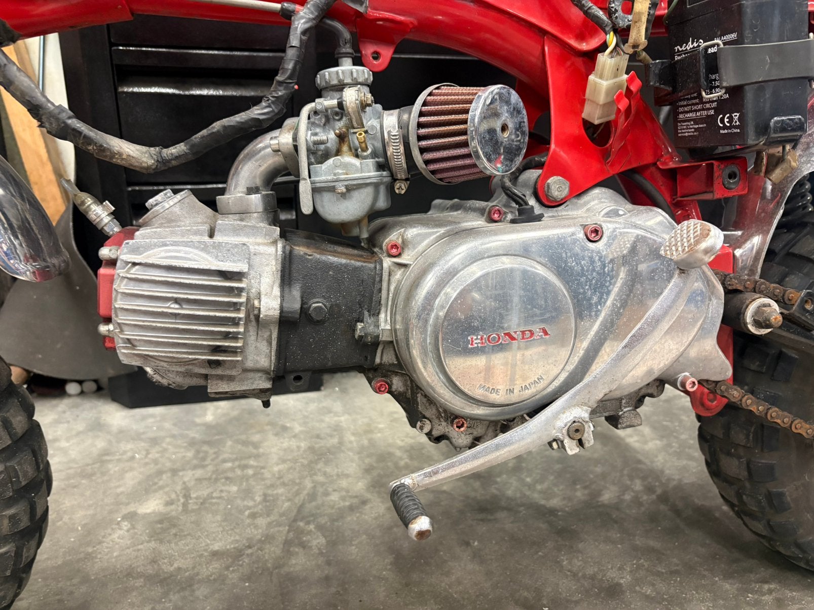 Honda monkey z50j motorblok 50cc, Ophalen, Gebruikt, Overige typen, Overige merken