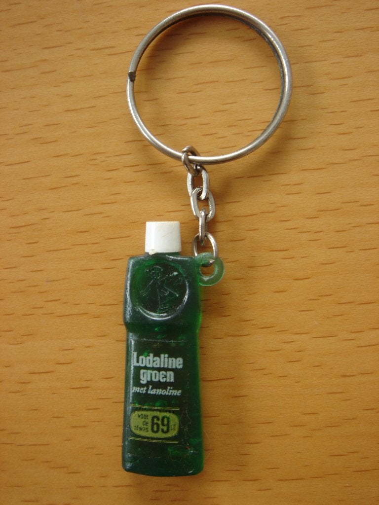 Sleutelhanger Lodaline  groen met Lavoline  , Ophalen of Verzenden, Gebruikt, Merk