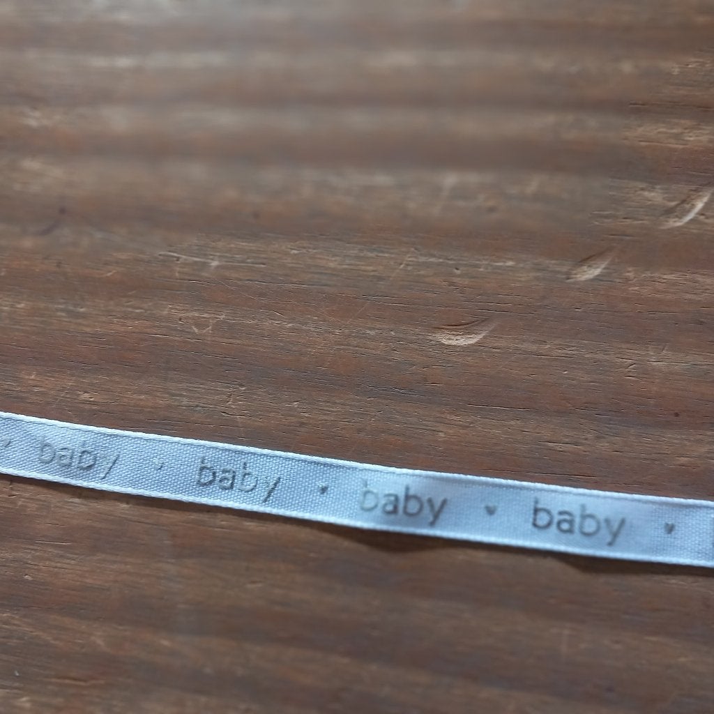 wit lint baby 12 mm rol, Hobby en Vrije tijd, Ophalen of Verzenden, Nieuw, Fantasie, Overige typen