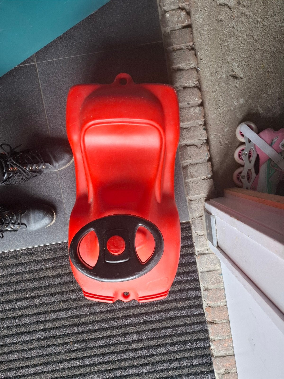 Bobike loopauto/loopfiets rood, Ophalen, Gebruikt
