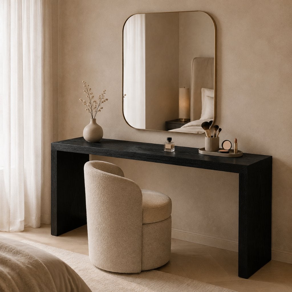 Kaptafel / Make-up tafel op maat | vanaf €299,-, 150 tot 200 cm, Nieuw, Ophalen of Verzenden, Minder dan 100 cm