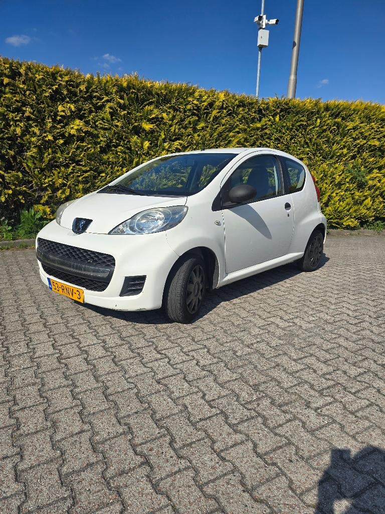 Peugeot 107 1.0 (2011)Airco–Touchscreen–Zuinig & Betrouwbaar, Voorwielaandrijving, Stof, 4 stoelen, Origineel Nederlands