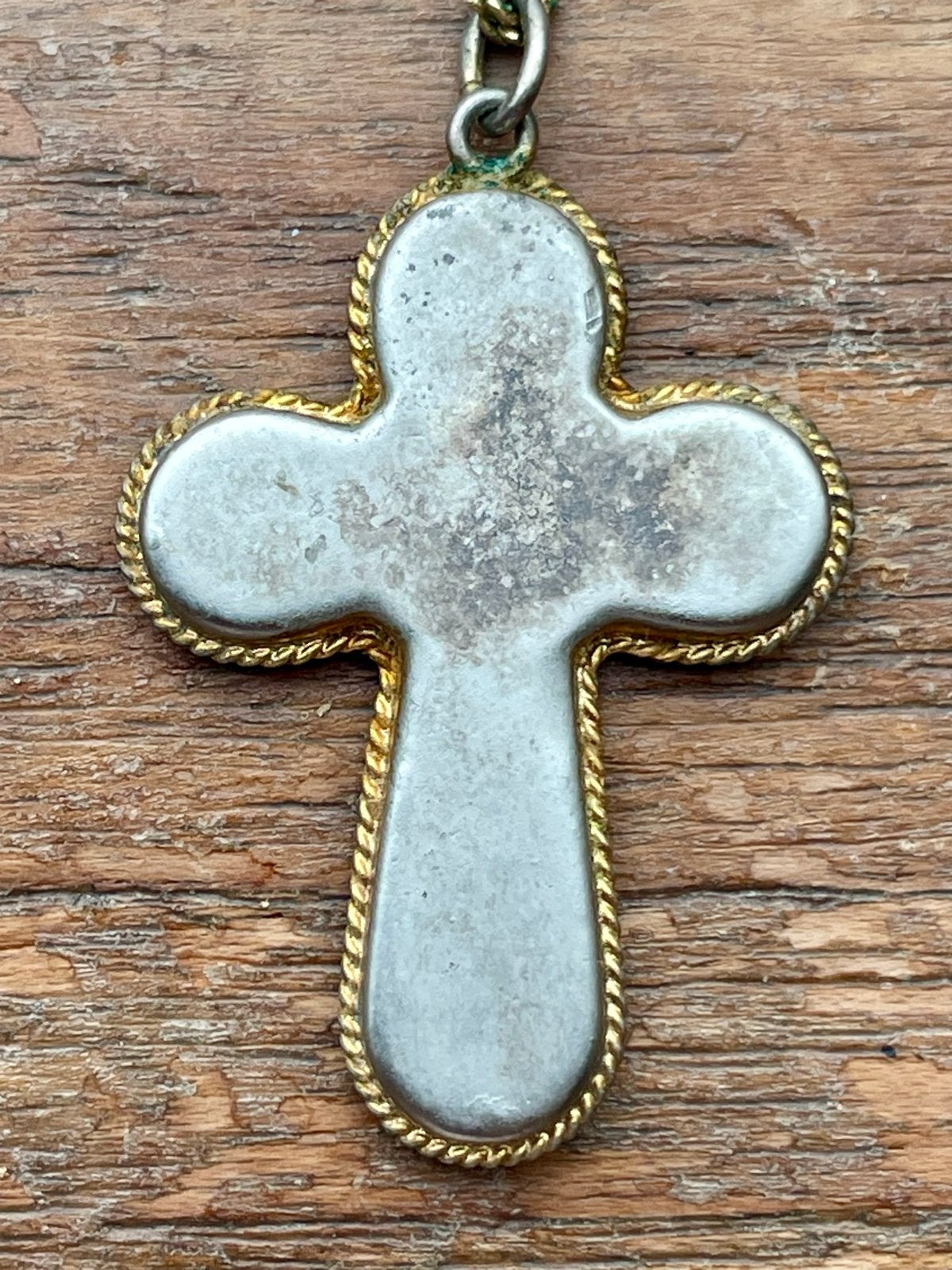 Vintage Italiaans Micromozaïek Kruis – 100% Compleet (4 cm), Overige materialen, Overige kleuren, Ophalen of Verzenden, Zo goed als nieuw