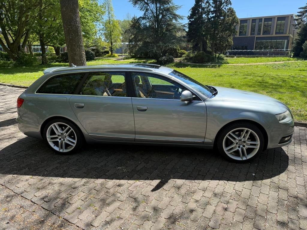 Audi A6 2.8 FSI 140KW Avant Multitronic 2009 Grijs, Auto's, Origineel Nederlands, Stationwagon, Particulier, 93 €/maand