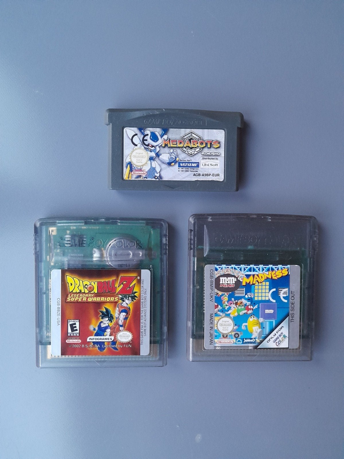 3 spellen voor Game Boy Advance en Game Boy Color, Spelcomputers en Games, Ophalen of Verzenden, Gebruikt
