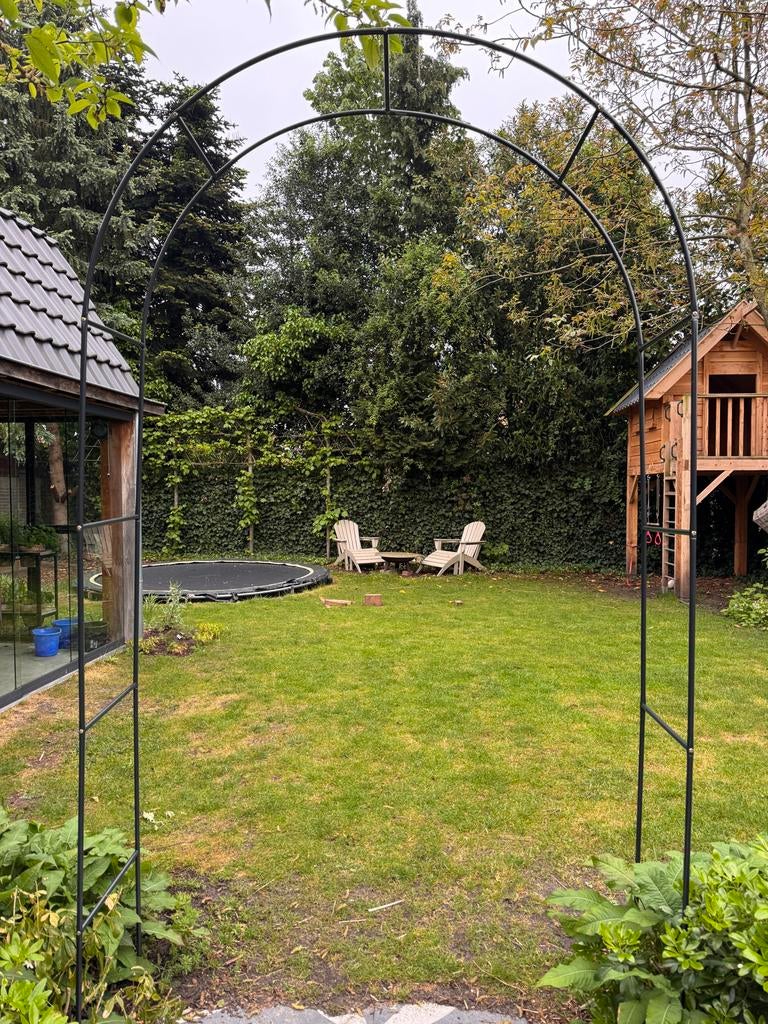 Decoratieve metalen rozenboog voor klimplanten, Tuin en Terras, Ophalen, Nieuw, IJzer, Sierhekwerk