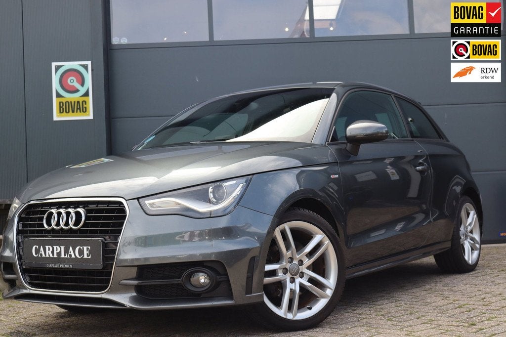 Audi A1 1.4 TFSI Pro Line S, Euro 5, 4 cilinders, 4 stoelen, Leder en Stof