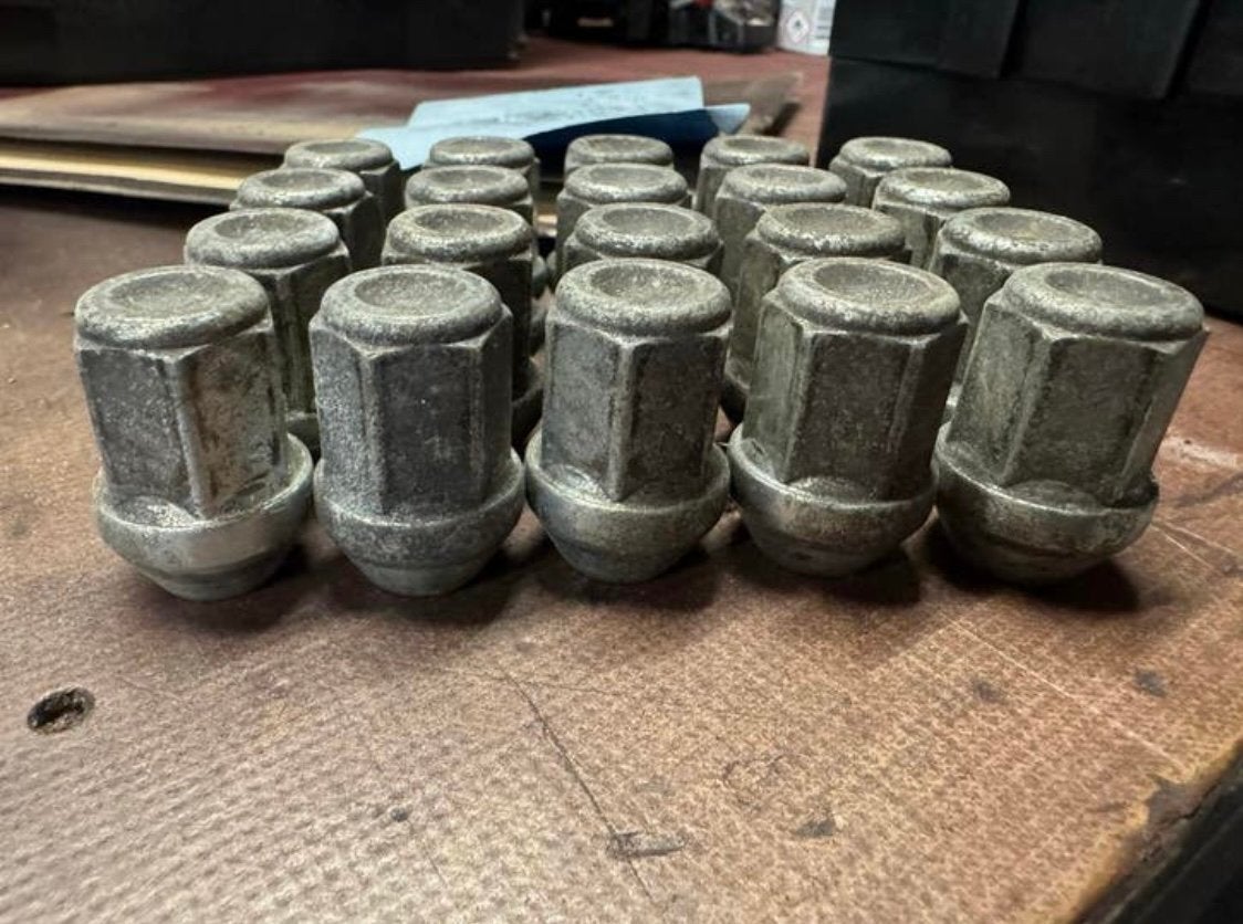 20 wielmoeren m12 x 1.5, Ophalen of Verzenden, Gebruikt